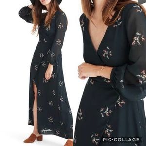 Madewell Wild Botanic Maxi Dress size 0